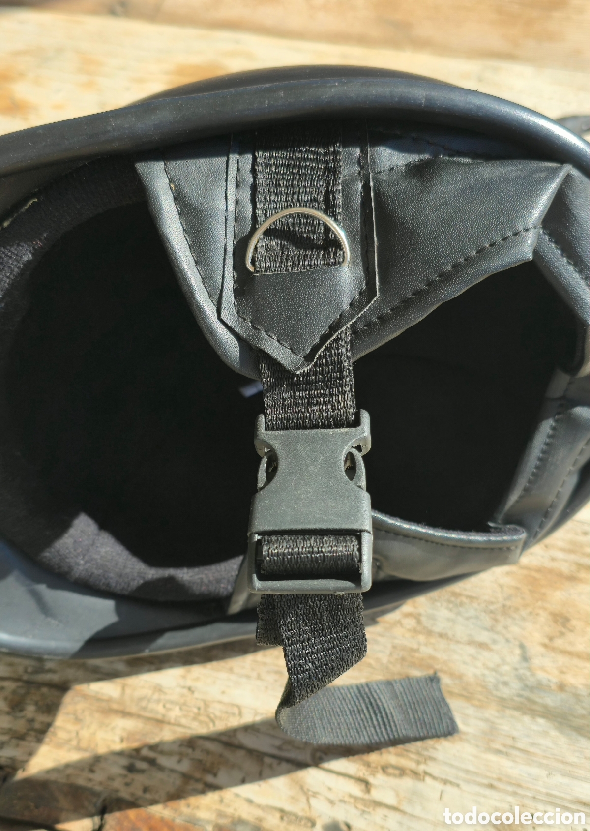 Coleccionismo: Casco Cresta punk cuero - Foto 7