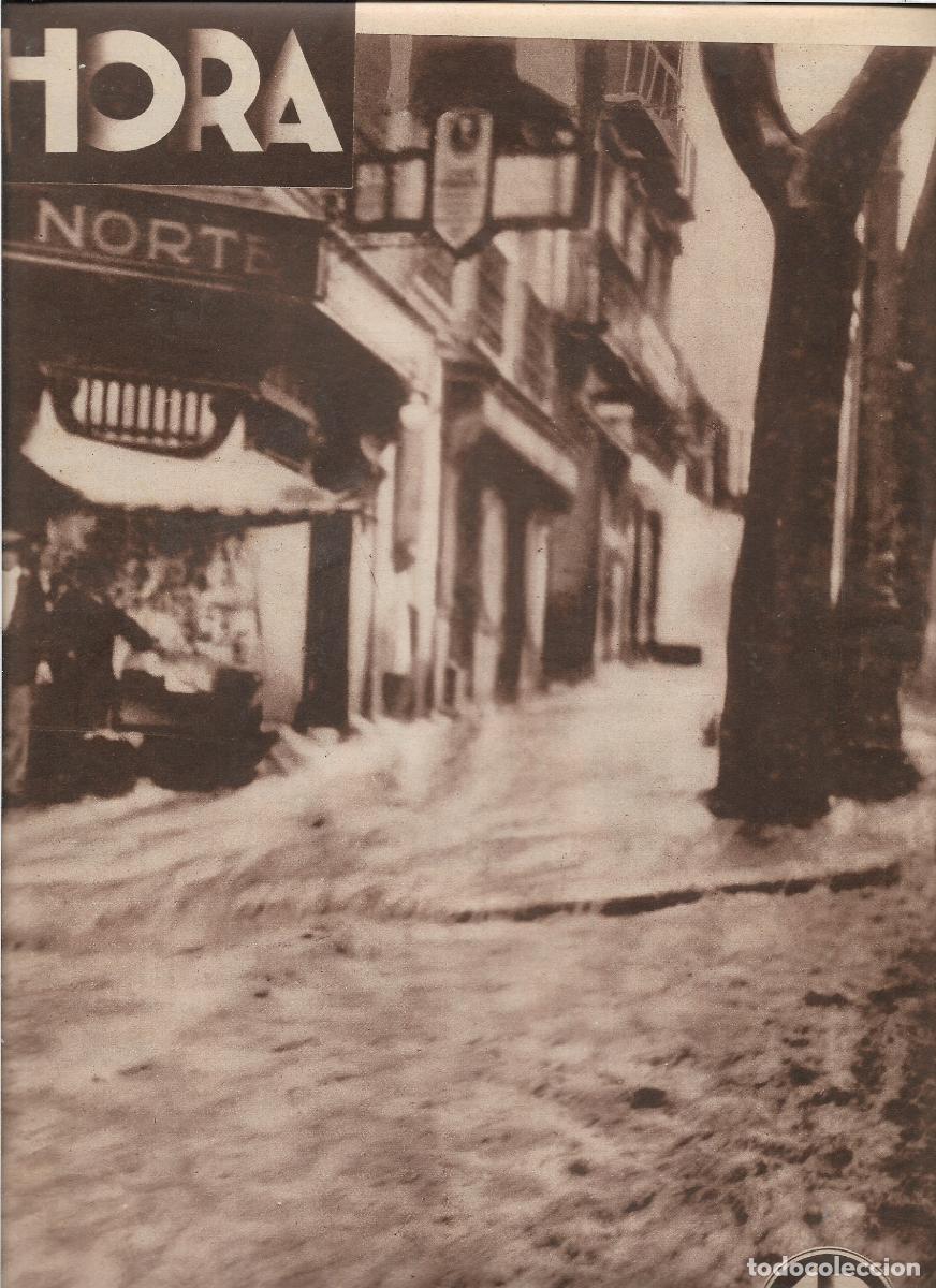 Coleccionismo: A&Ntilde;O 1933 RECORTE PRENSA MADRID GRAN TORMENTA INUNDACION METRO ESTACION DEL NOVICIADO