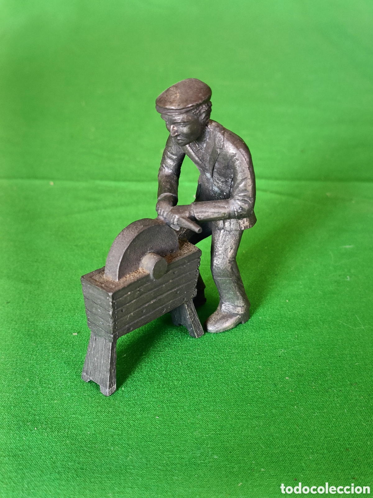 Coleccionismo: Knife grinder, pewter, Daalderop - Foto 2