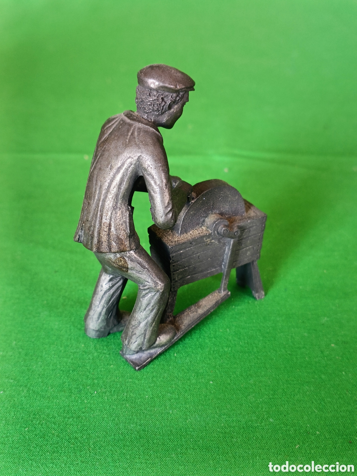 Coleccionismo: Knife grinder, pewter, Daalderop - Foto 4