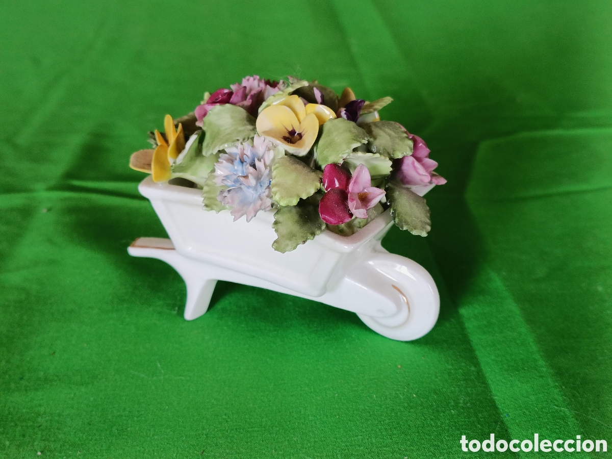 Coleccionismo: Adderly 1960s floral wheelbarrow - Foto 1