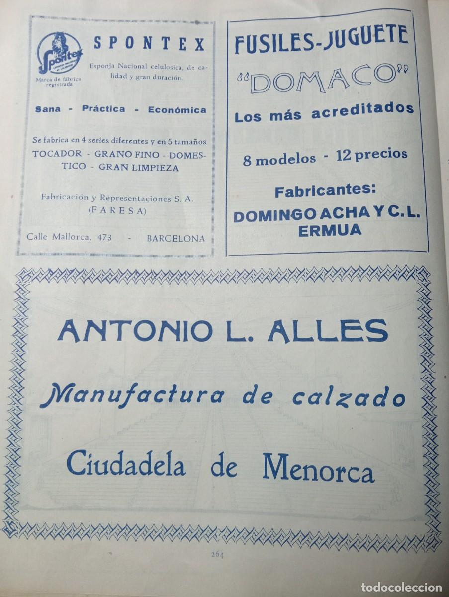 Coleccionismo: RECORTE DE PRENSA PUBLICIDAD A&Ntilde;O 1954 ANTONIO ALLES CALZADO DE CIUDADELA MENORCA CIUTADELLA