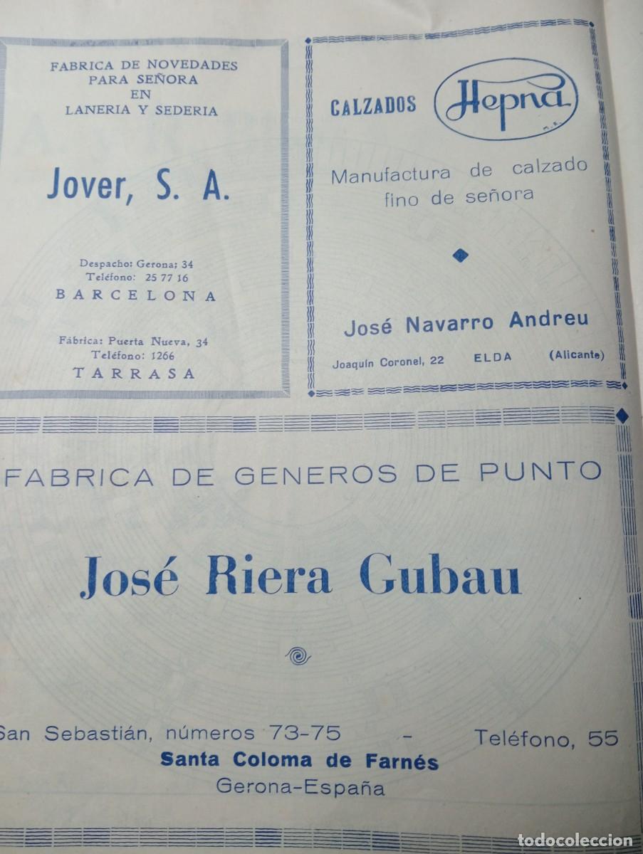 Coleccionismo: RECORTE DE PRENSA PUBLICIDAD A&Ntilde;O 1954 SEDERIA JOVER CALZADOS HEPNA JOSE NAVARRO ELDA ALACANT
