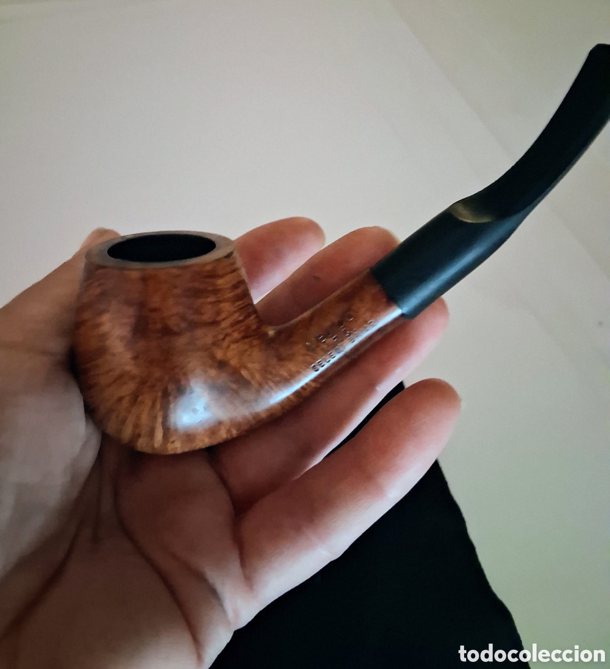 Coleccionismo: Lote de 2 Pipas de Fumar Antiguas Usadas y Limpias: Dr. Plumb's (London Made) + Medico V.F.Q. (Selec