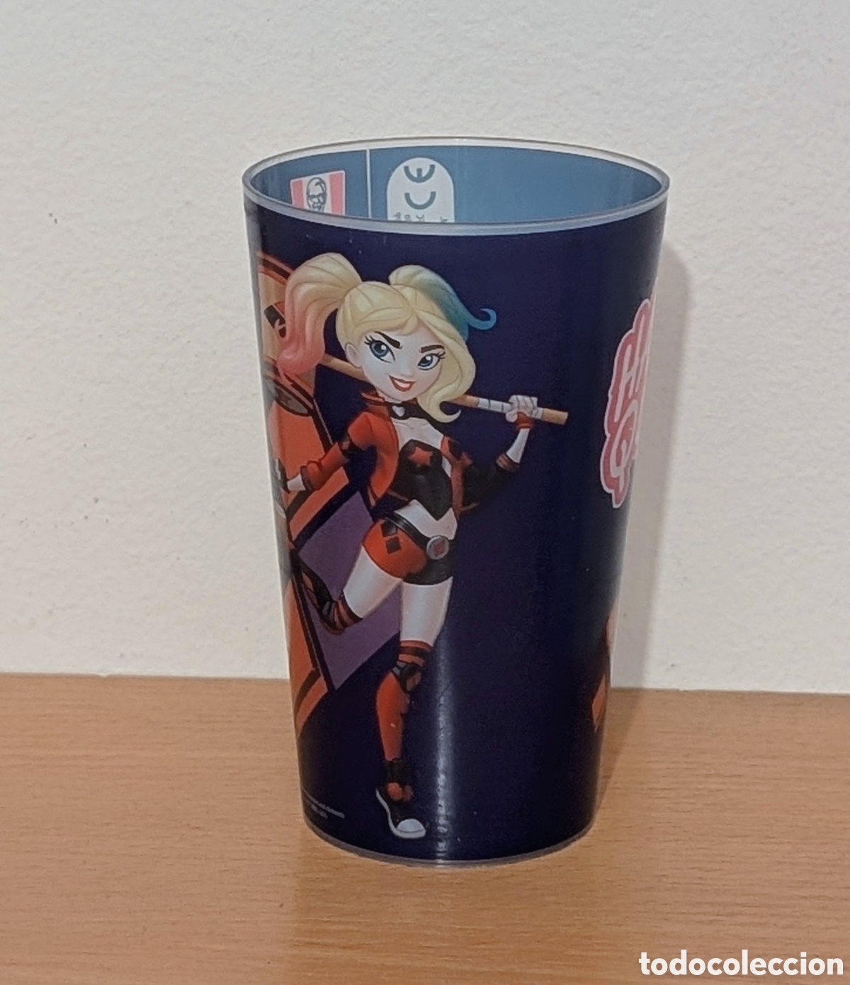 Coleccionismo: Vaso promoci&oacute;n KFC DC comics Harley Quinn - Foto 1