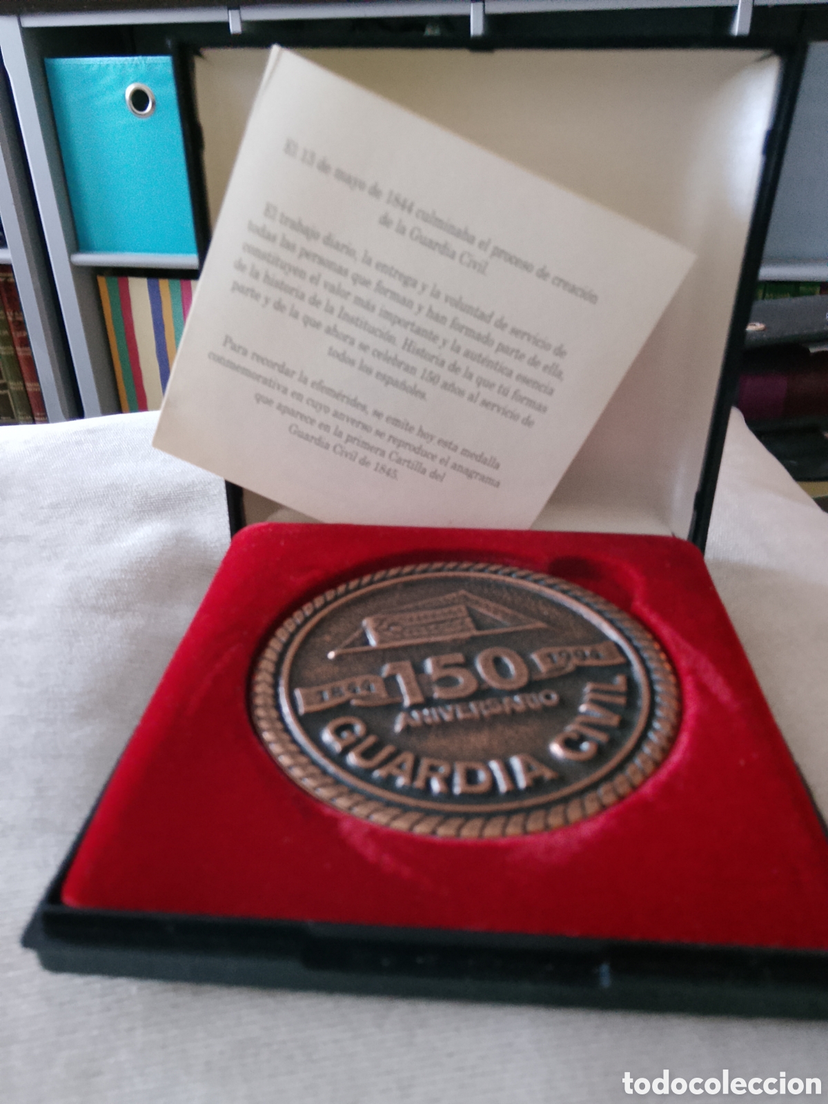 Coleccionismo: Medalla conmemorativa guardia civil