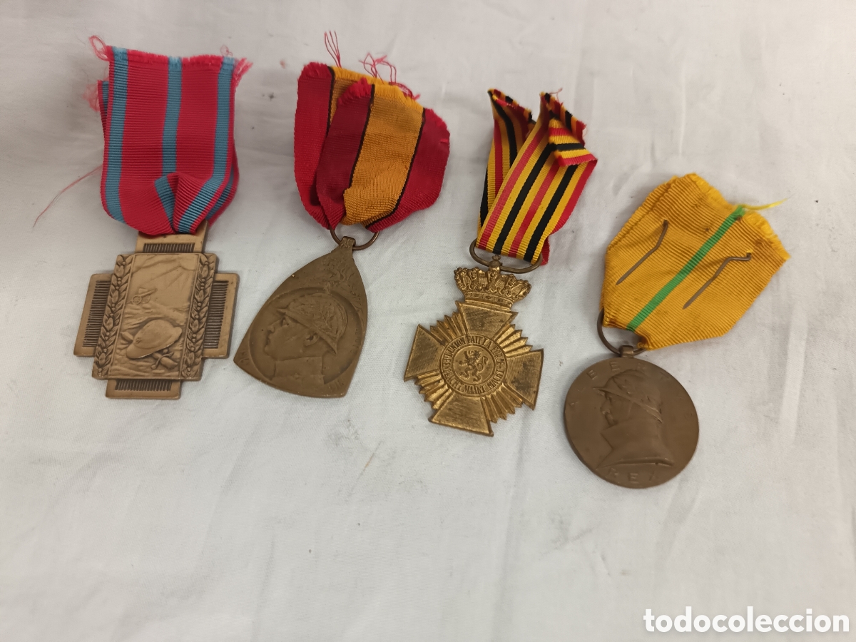 Coleccionismo: X 4 MEDALLAS , CONDECORACIONES, COLECCIONISMO MILITAR , MEDALLERIA,, CONMEMOTATIVA ,WWI, WWII Y OTRA