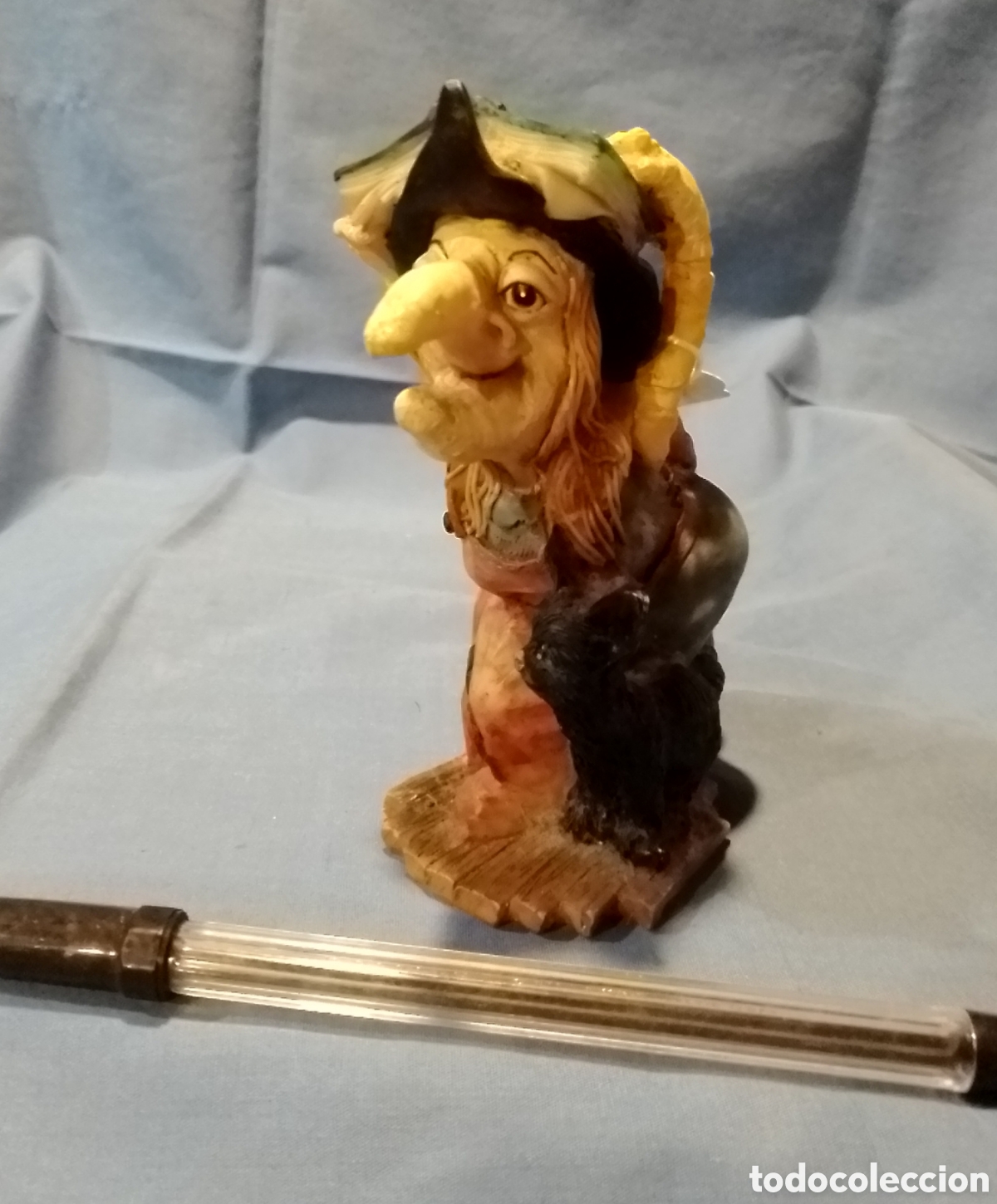 Coleccionismo: Figura de bruja de resina - Foto 2