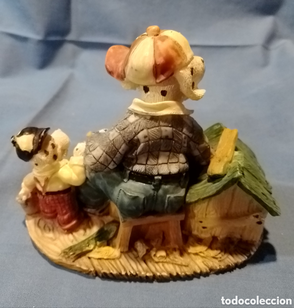 Coleccionismo: Figura de perros de resina - Foto 4