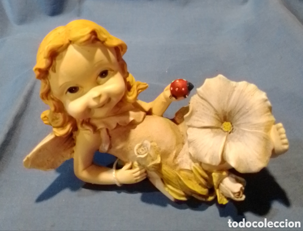 Coleccionismo: Figura de ada de resina - Foto 2