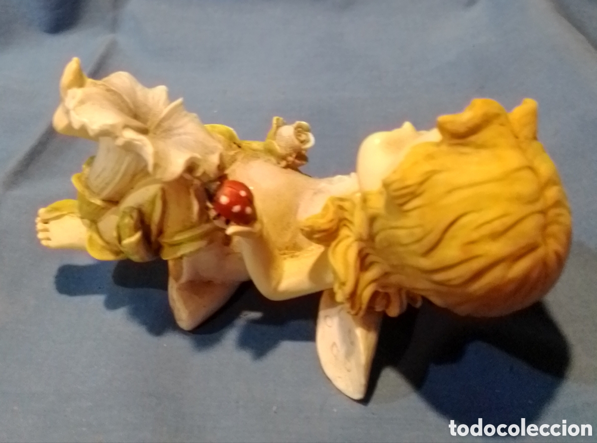 Coleccionismo: Figura de ada de resina - Foto 5