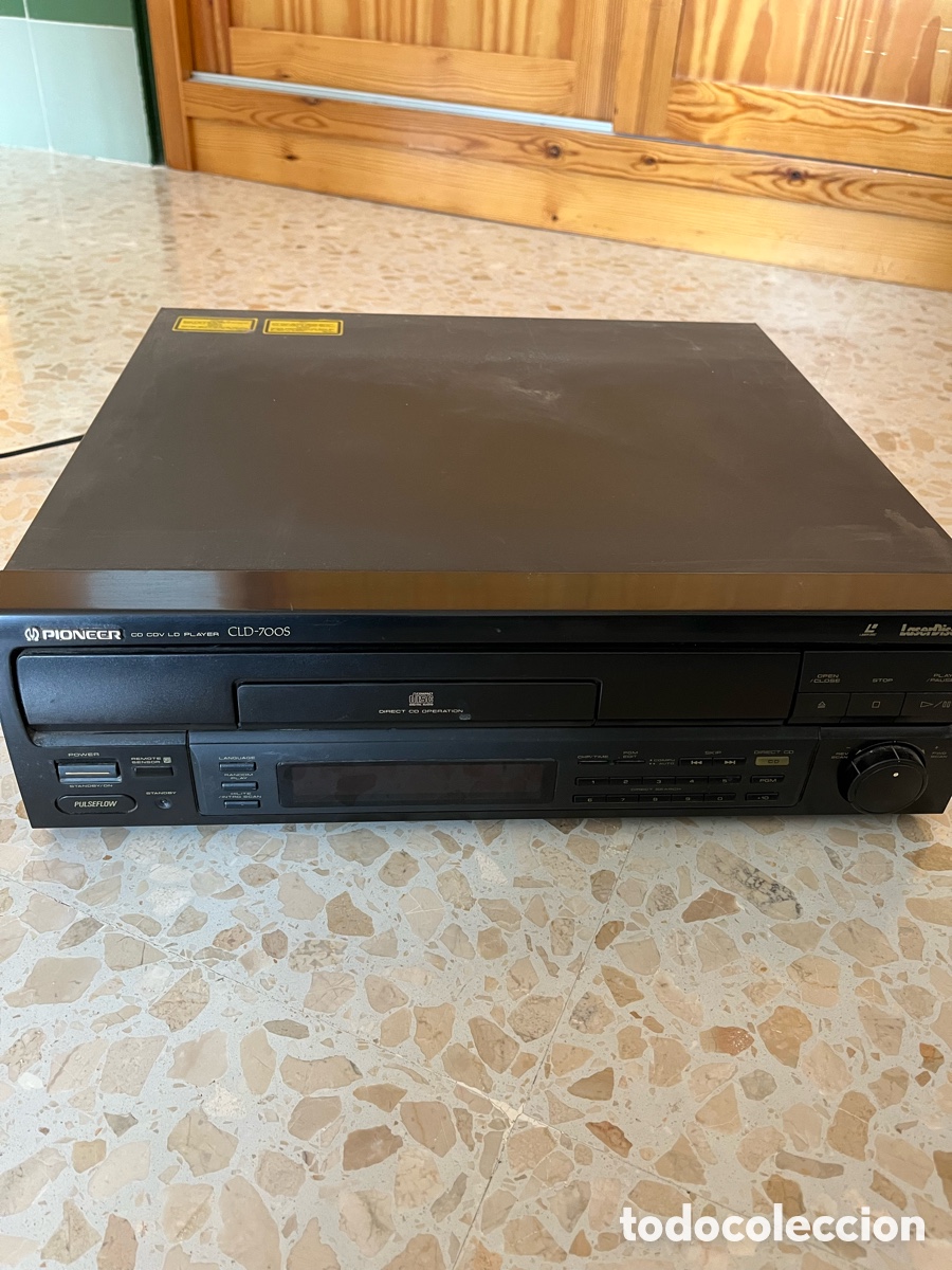 Coleccionismo: Lote L&aacute;ser Disc Pioneer CLD-700S + Discos