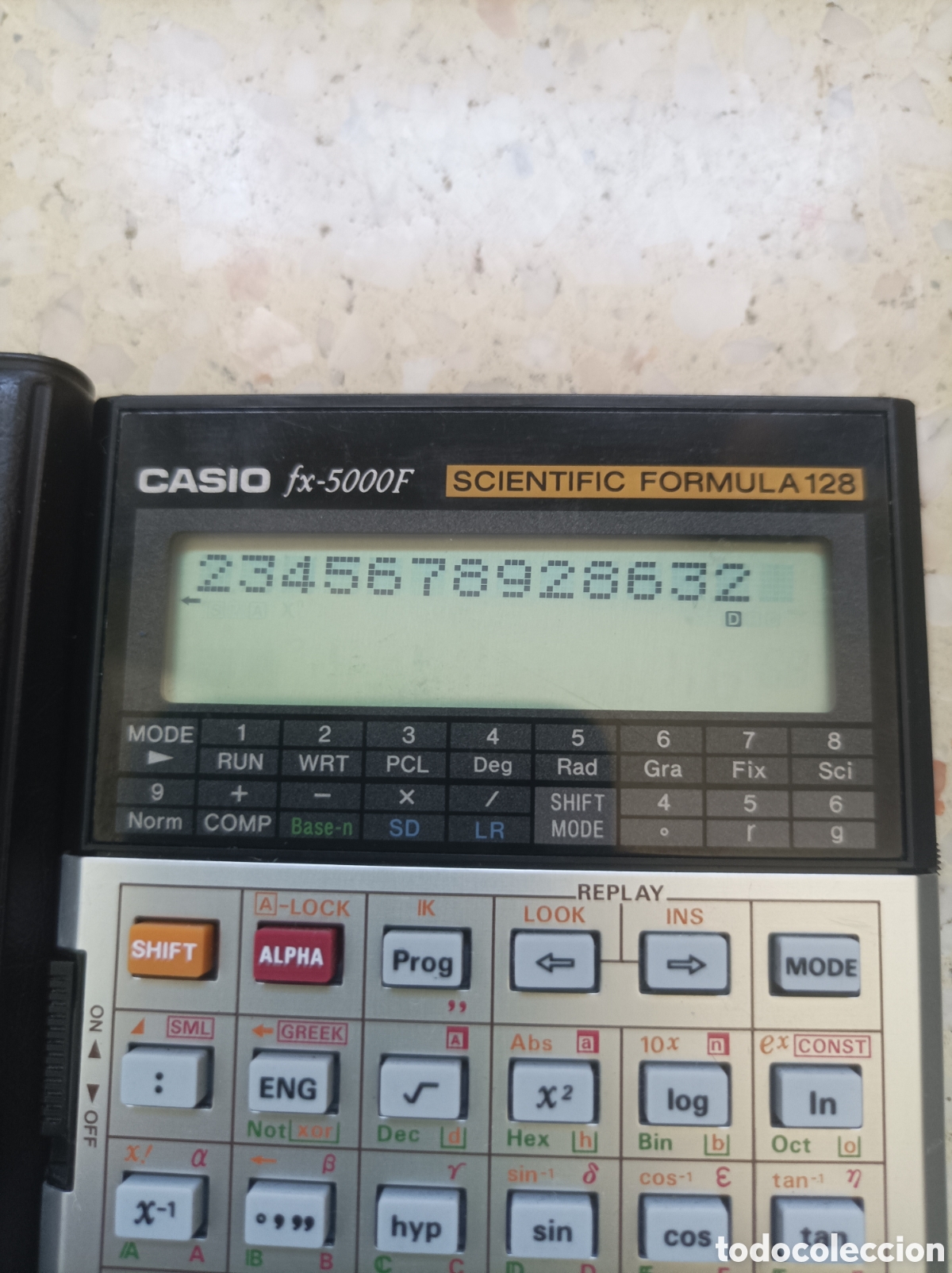 Coleccionismo: Calculadora Casio fx-5000P Scientific Formula 128 - Foto 3