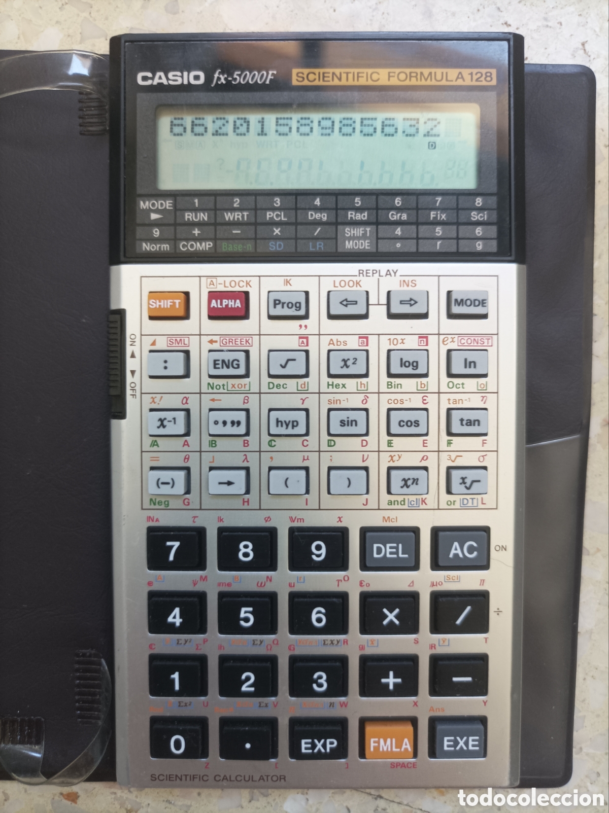 Coleccionismo: Calculadora Casio fx-5000P Scientific Formula 128 - Foto 9