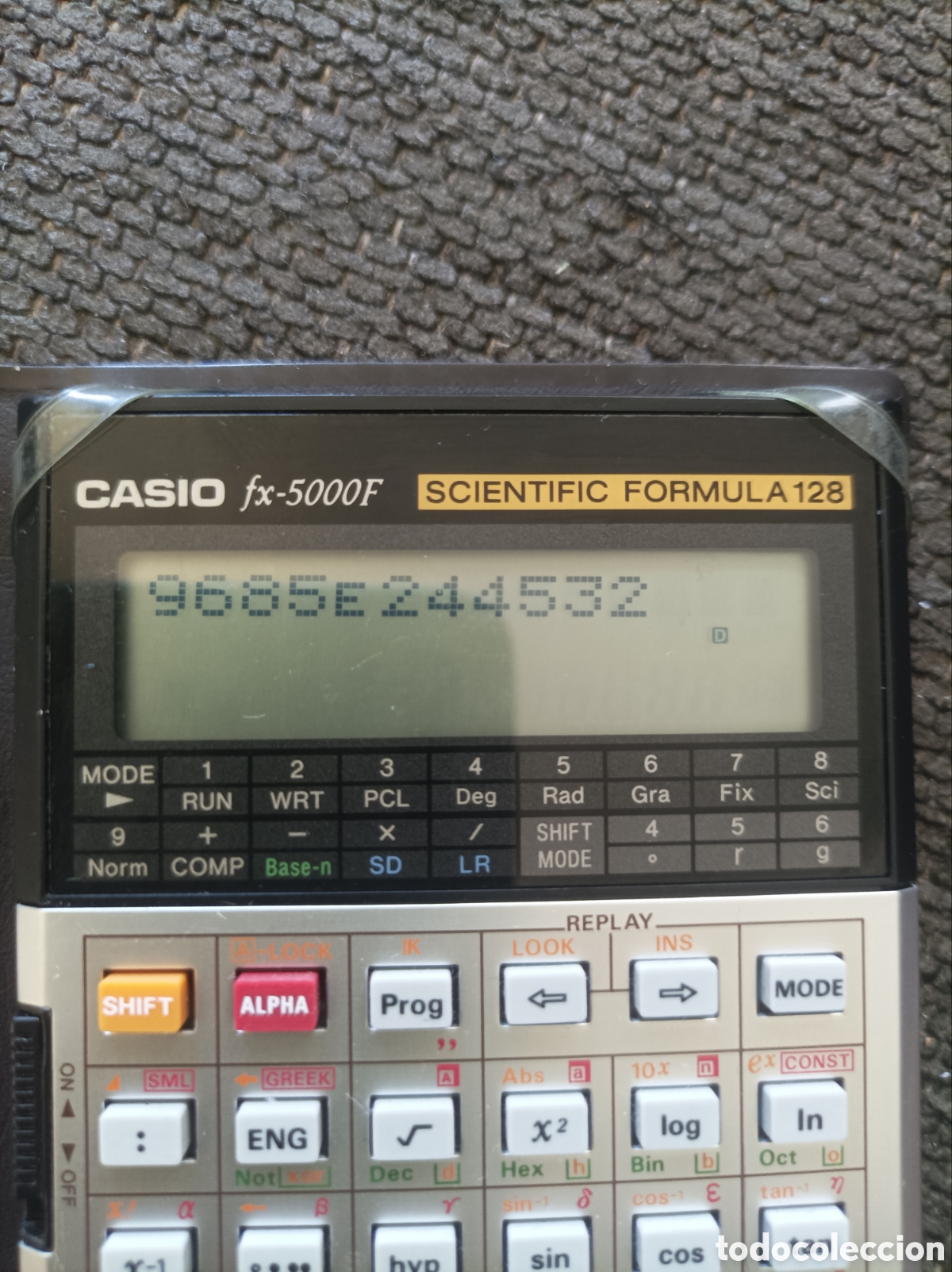 Coleccionismo: Calculadora Casio fx-5000P Scientific Formula 128 - Foto 11