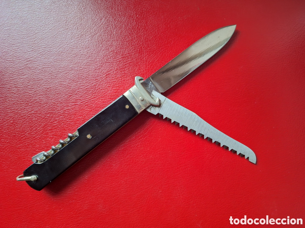 Coleccionismo: Navaja Aitor Extractora Micarta - Foto 2