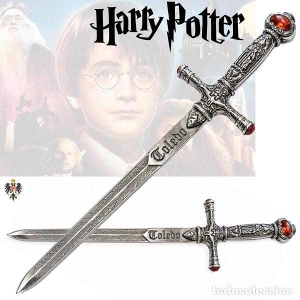 Coleccionismo: MINI ESPADA GRYFFINDOR HARRY POTTER 16,5 CMS - Foto 1