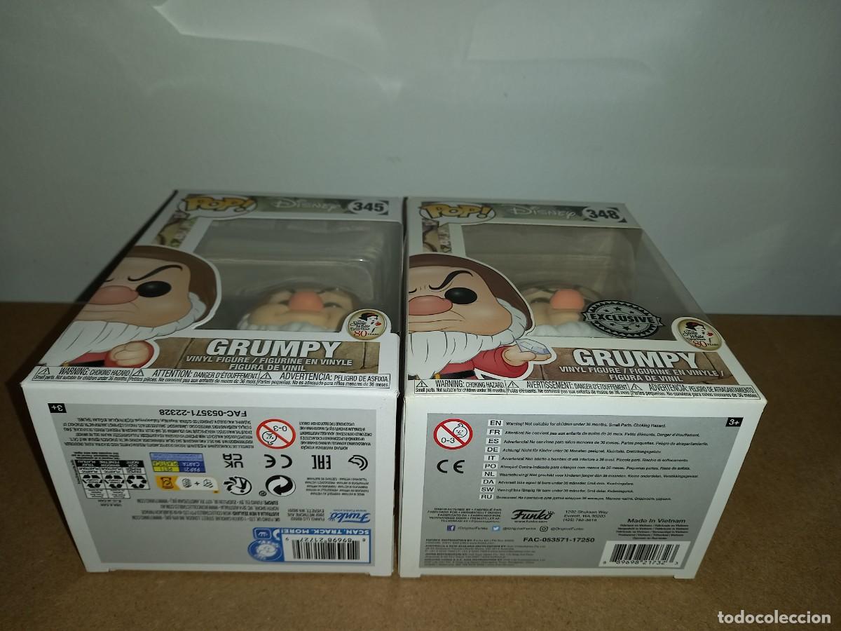 Coleccionismo: Pack Funko Pop Grumpy 345+Grumpy 348 - Foto 6