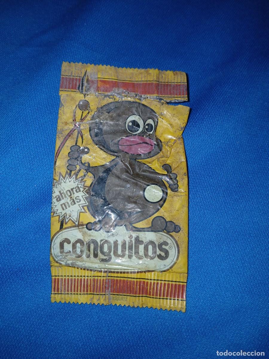 Coleccionismo: Antiguo envoltorio paquete conguitos a&ntilde;os 80 ver fotos