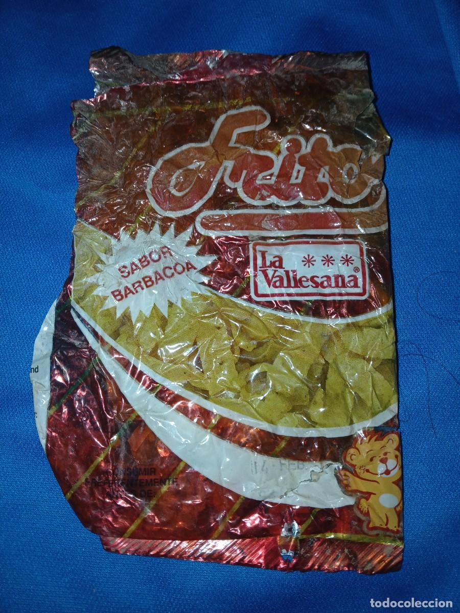 Coleccionismo: Antiguo envoltorio paquete patatas fritos la vallesana a&ntilde;os 80 vacio ver fotos