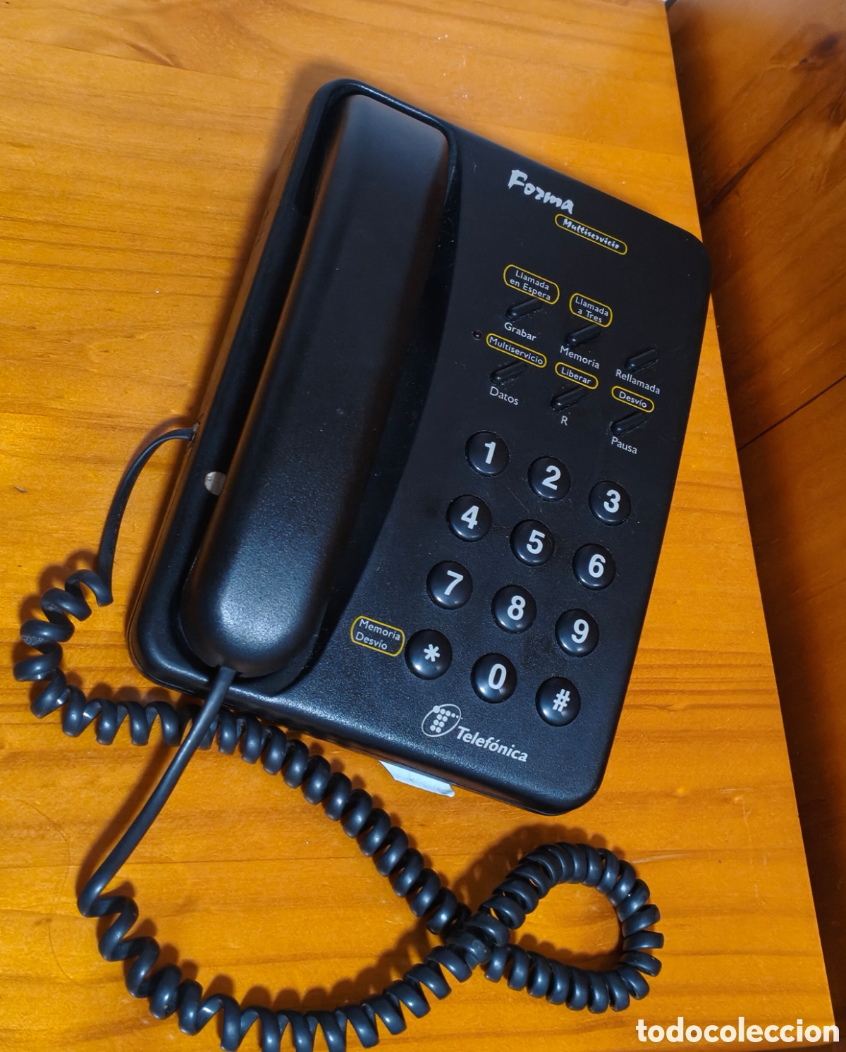 Coleccionismo: Tel&eacute;fono fijo de mesa Telef&oacute;nica Forma Multiservicio (Alcatel) - Vintage / Retro