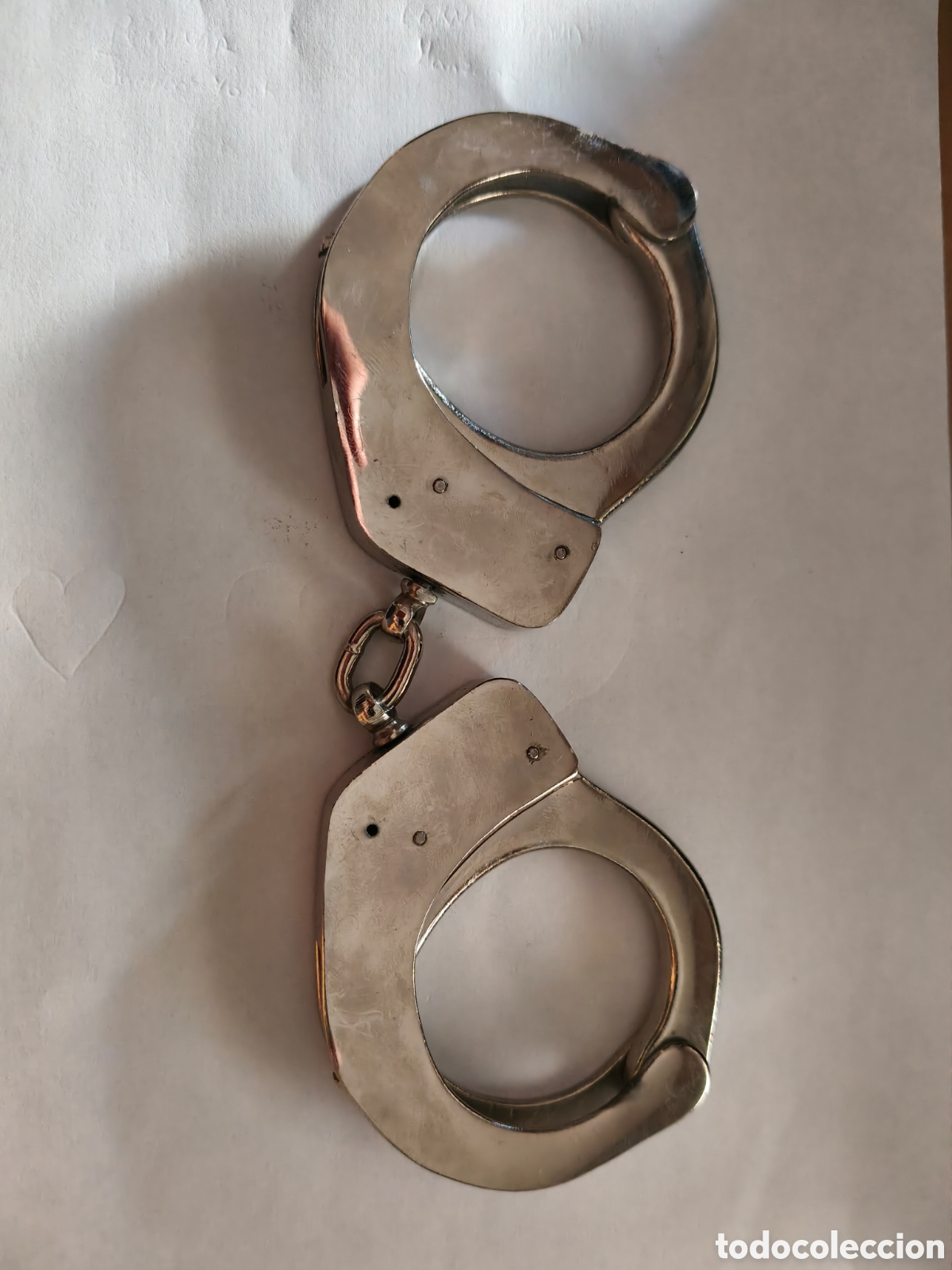 Coleccionismo: Grilletes esposas Polic&iacute;a Armada STAR