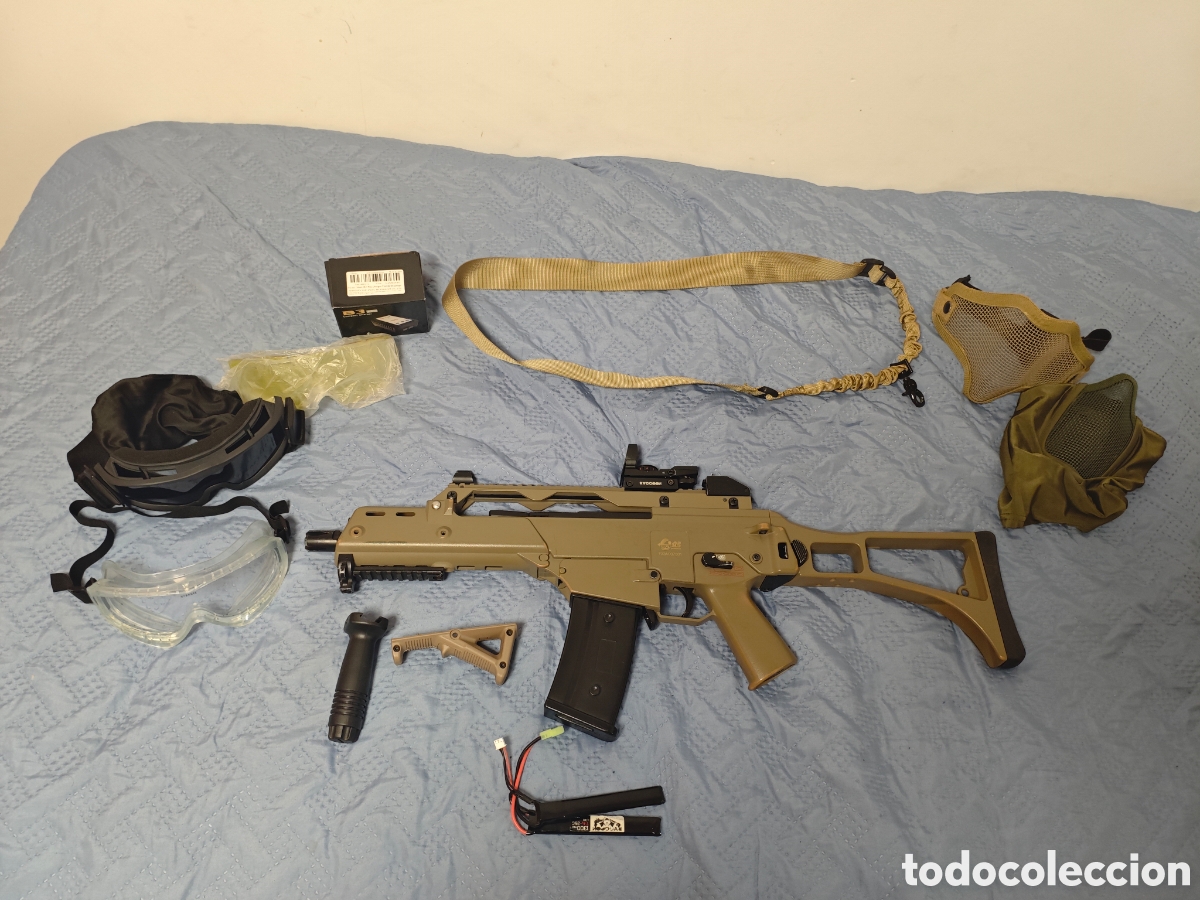 Coleccionismo: Lote completo g36c airsoft - Foto 1