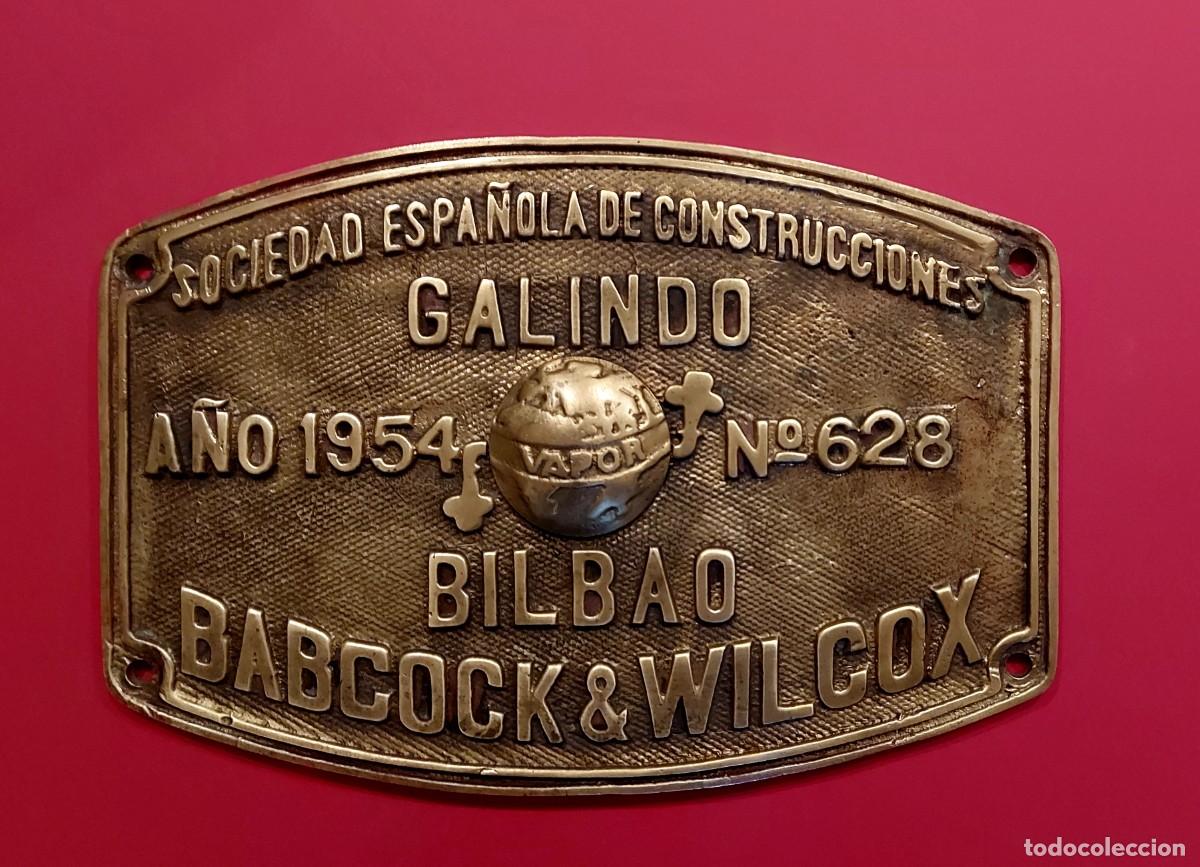Coleccionismo: FERROCARRIL - RENFE PLACA LOCOMOTORA
