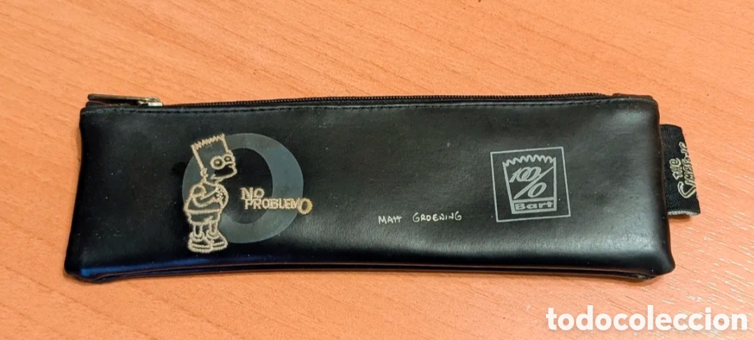 Coleccionismo: Estuche escolar The Simpsons. Matt Groening. Bart. Fox 2003
