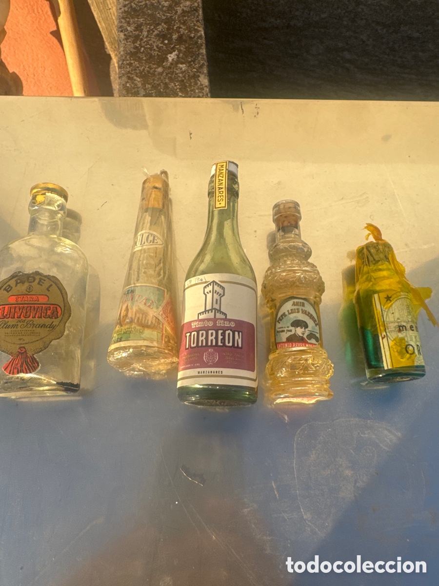 Coleccionismo: Lote, de Botellas, en Miniatura