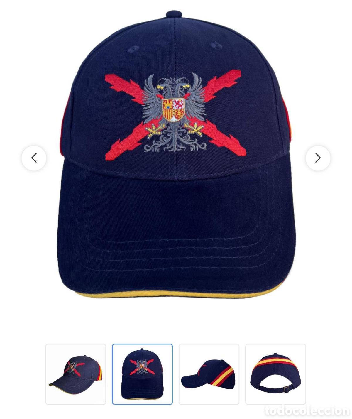 Coleccionismo: Gorra cruz de borgo&ntilde;a