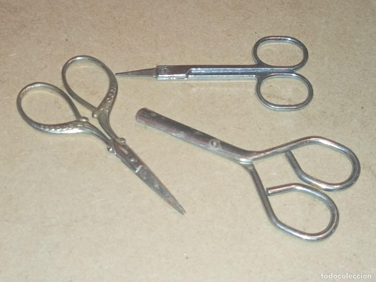 Coleccionismo: Antiguo art&iacute;culo de colecci&oacute;n tijeras variadas