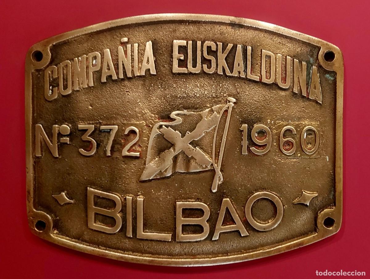 Coleccionismo: FERROCARRIL - RENFE PLACA LOCOMOTORA - Foto 1
