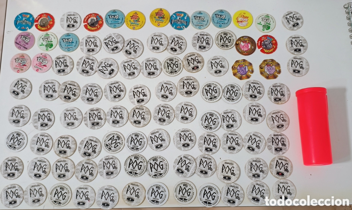 Coleccionismo: Lote de Tazos de 1995 a 1996 - Foto 2