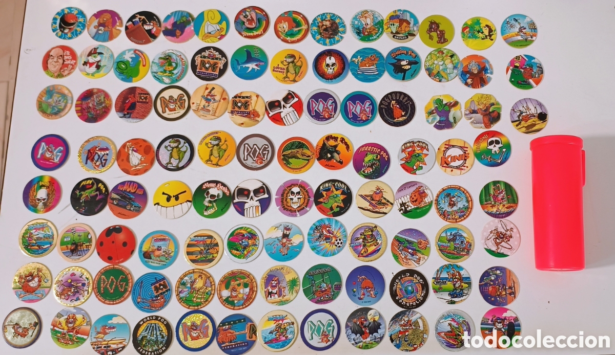 Coleccionismo: Lote de Tazos de 1995 a 1996