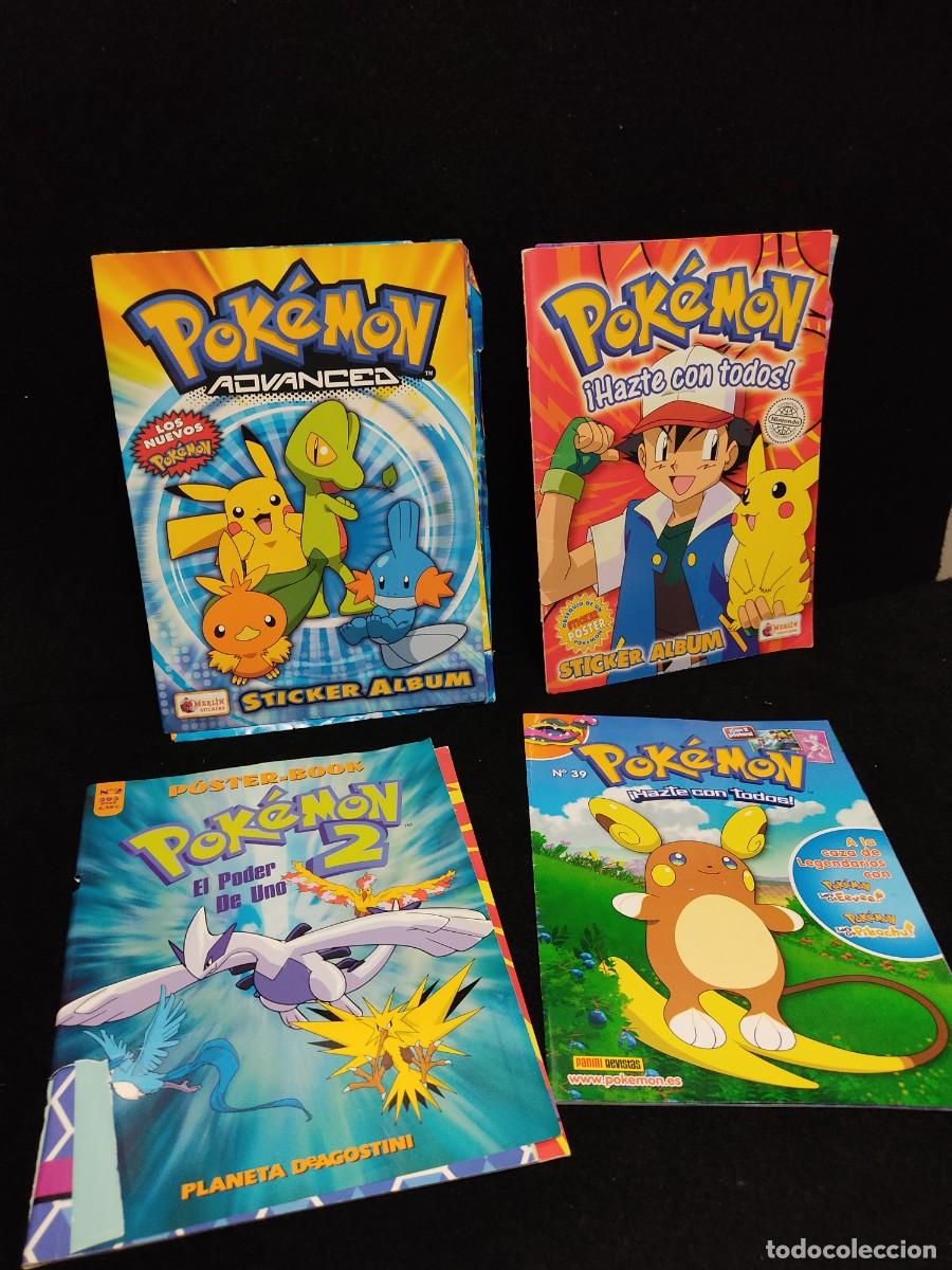 Coleccionismo: LOTE MATERIAL POKEMON - ALBUMES - REVISTAS - POSTERS