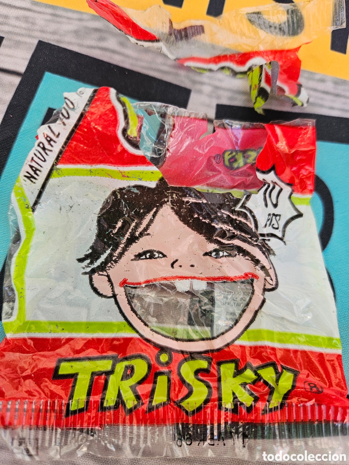 Coleccionismo: BOLSA ENVASE TRISKY DE RISI S.A. - Foto 2
