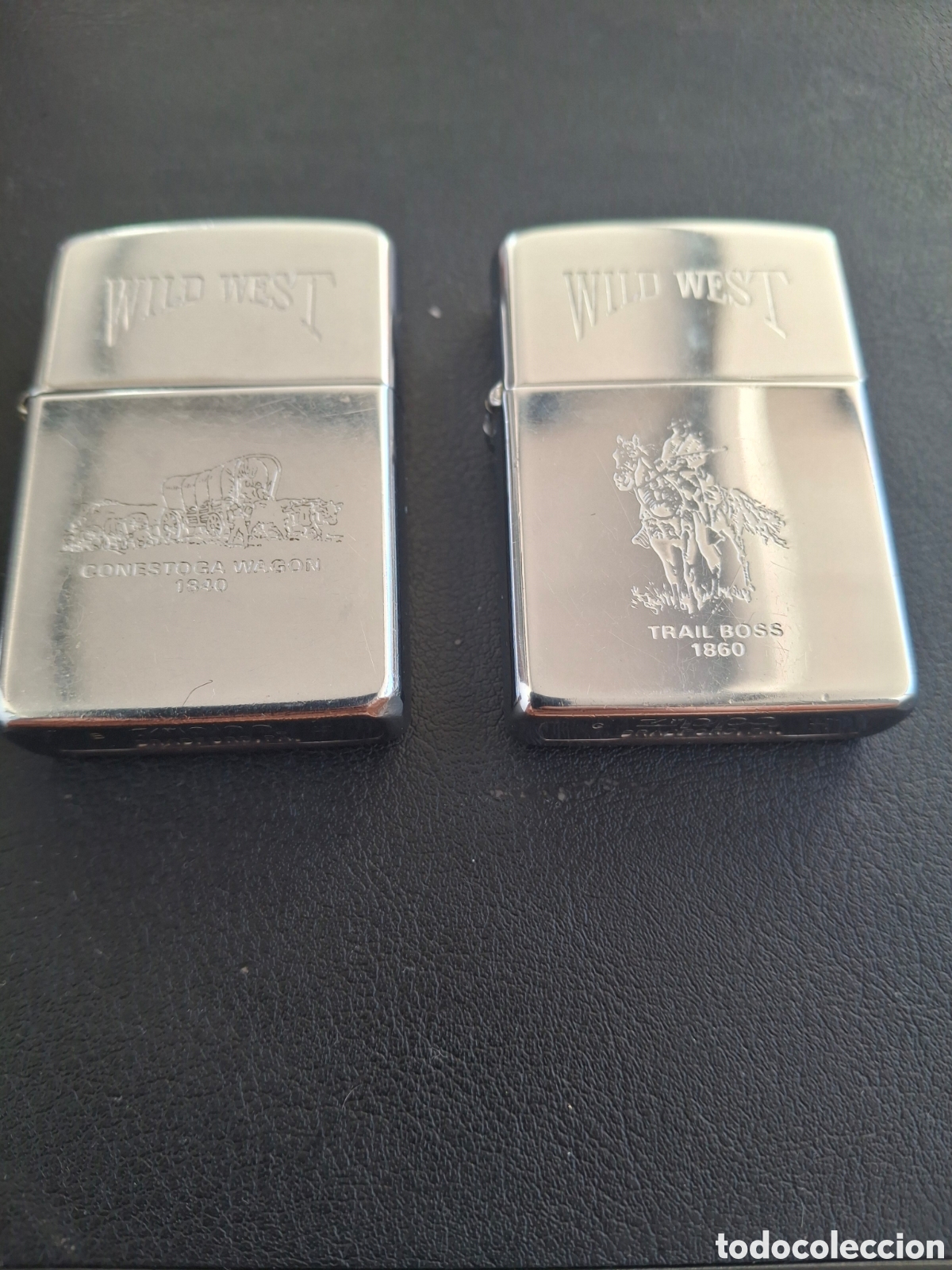 Coleccionismo: Zippos vintage wild west - Foto 2