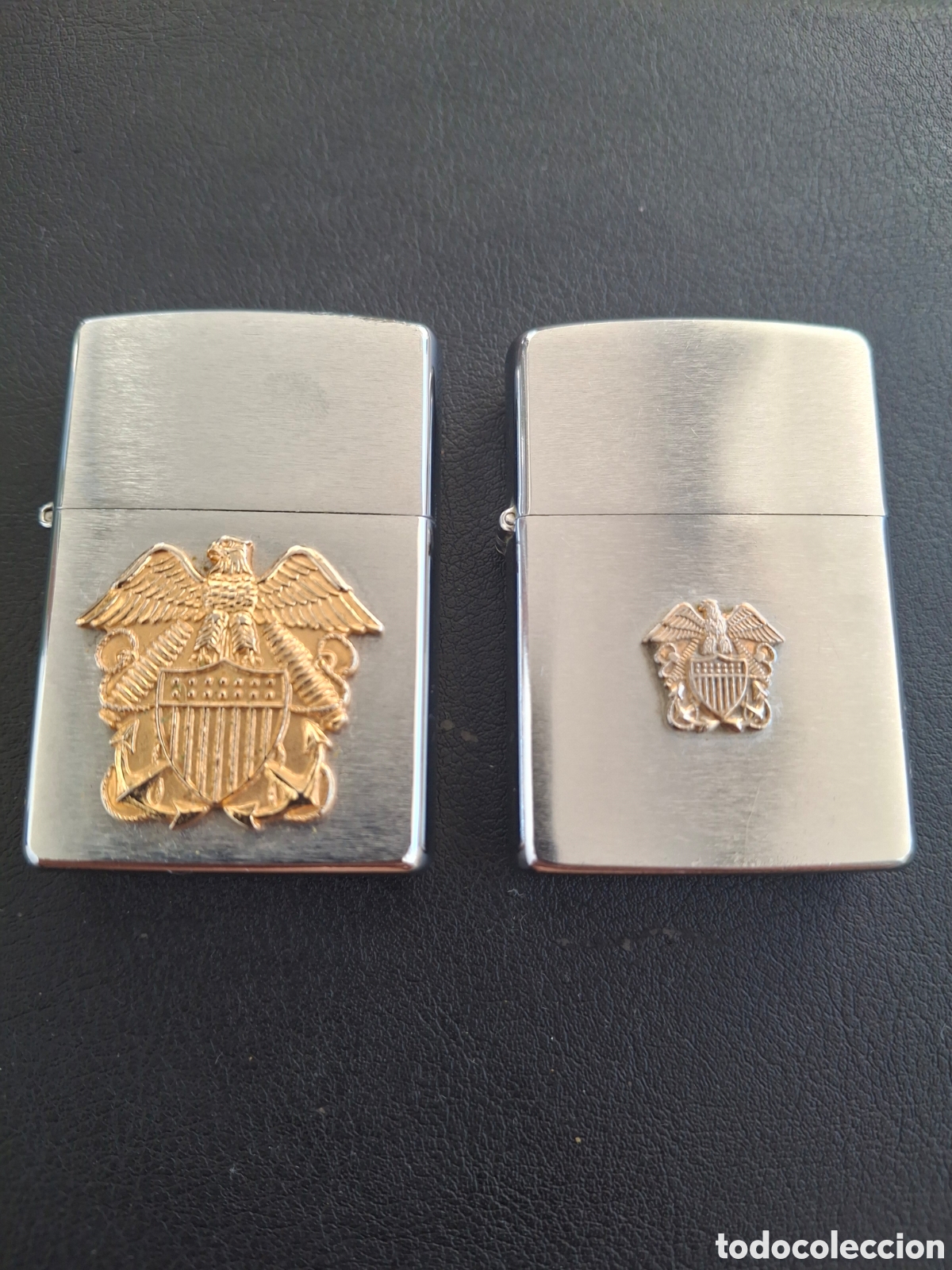 Coleccionismo: Zippos made in usa de la marina