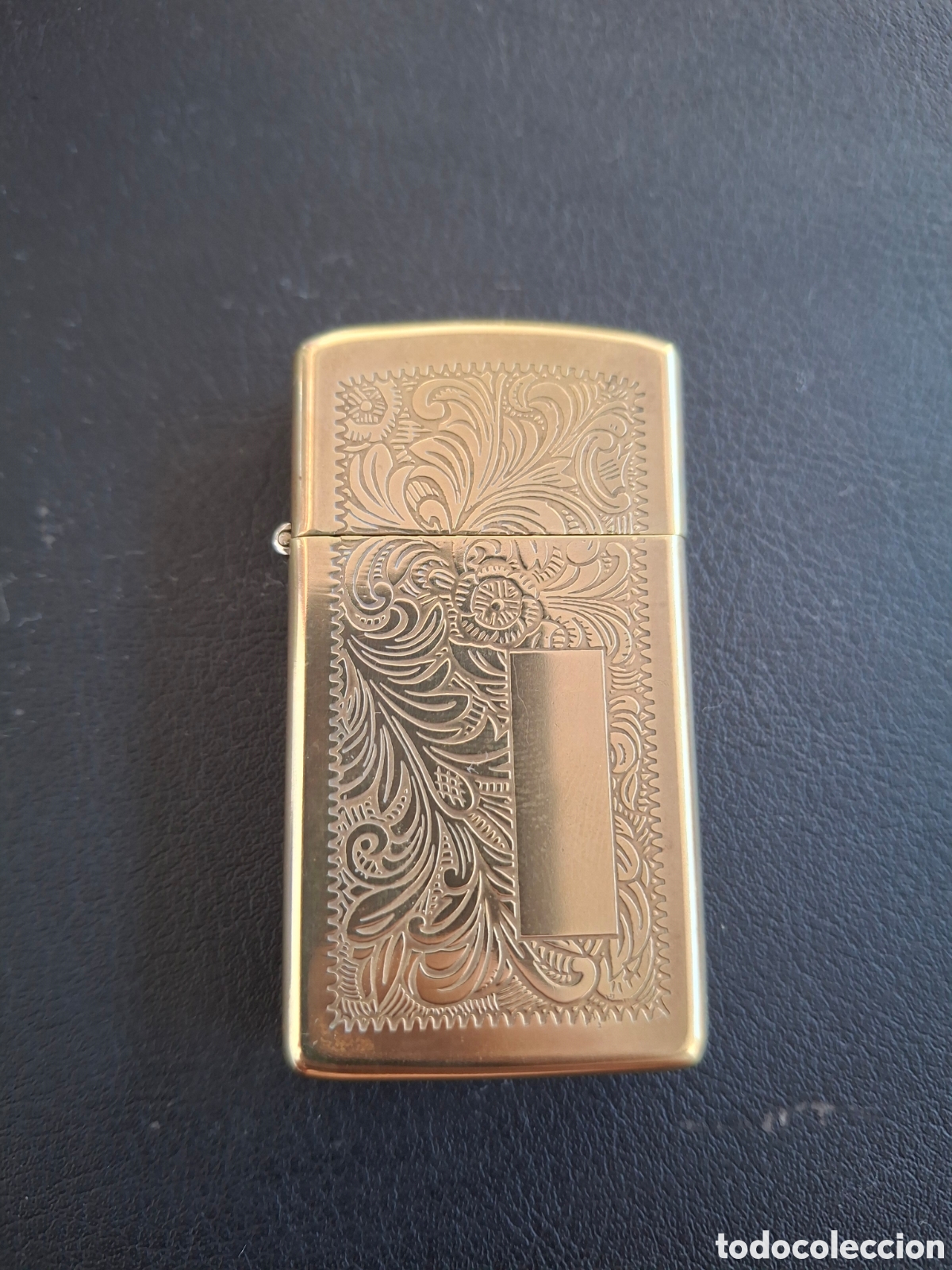 Colecionismo: Zippo venettian slim vintage