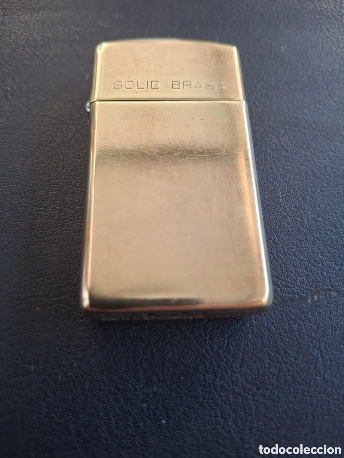 Coleccionismo: Zippp solid brass slim 1992 - Foto 1