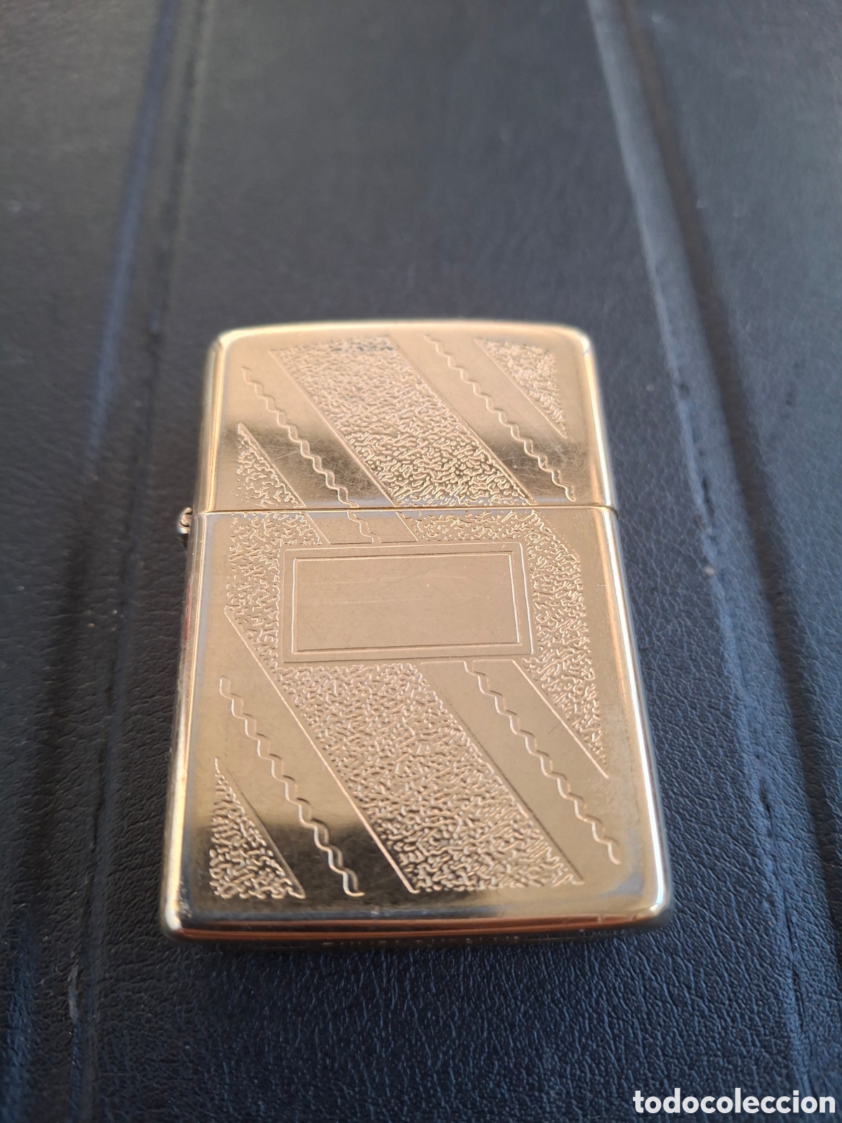 Coleccionismo: Zippo dorado vintage - Foto 1