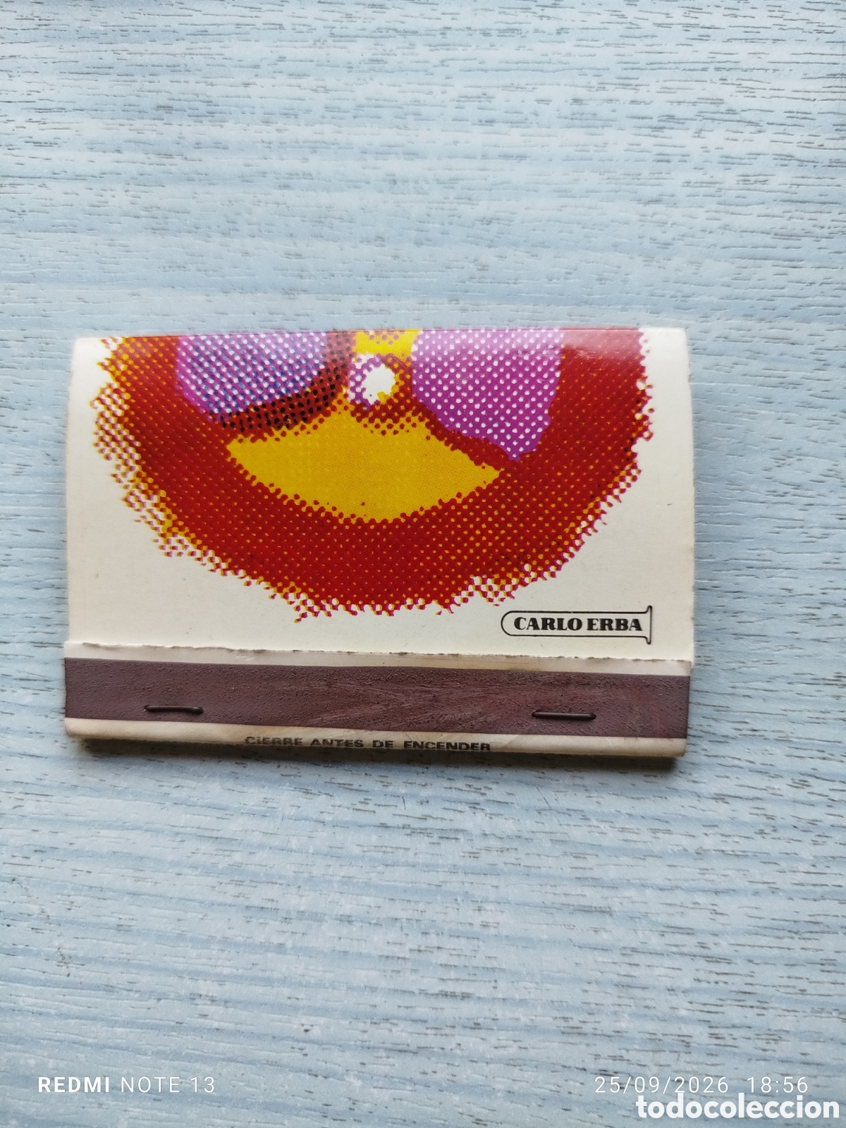 Coleccionismo: Caja cerillas farmacia supertonic