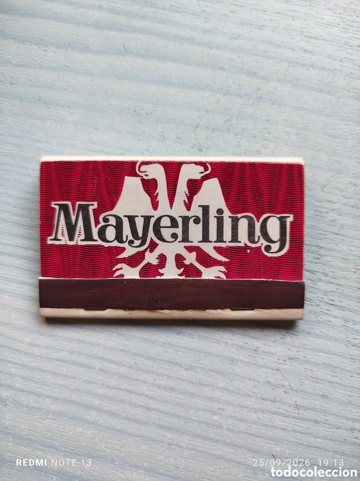 Sammeln: Caja cerillas mayerlinh