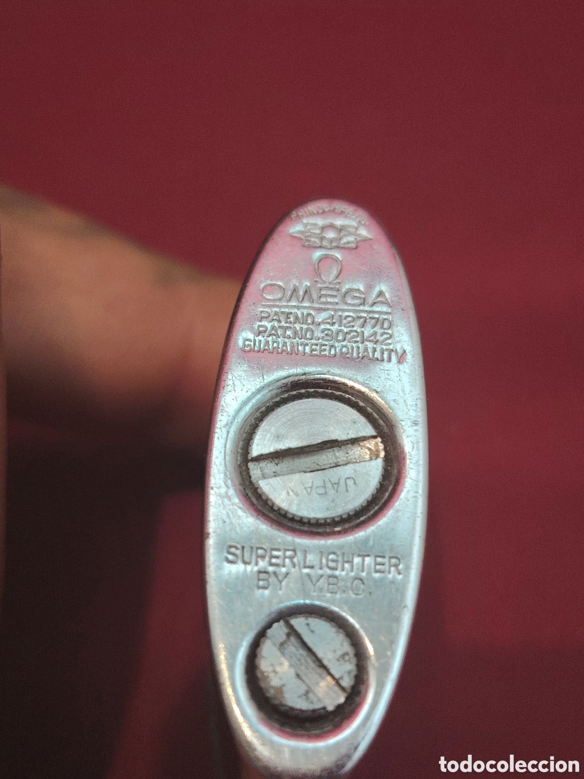 Coleccionismo: Antiguo michero omega - Foto 4