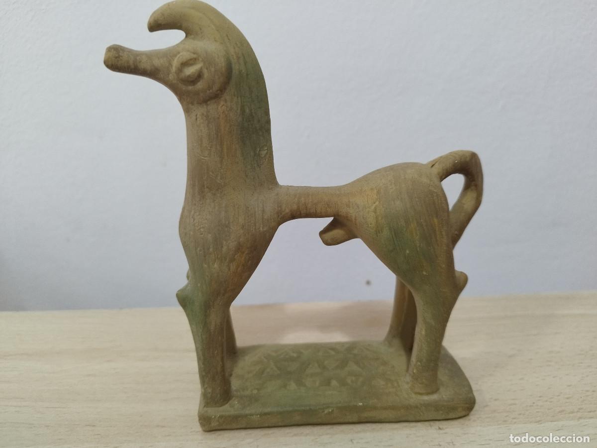 Coleccionismo: R&eacute;plica Caballo Griego Periodo Geom&eacute;trico Museo Arqueol&oacute;gico 16 cm