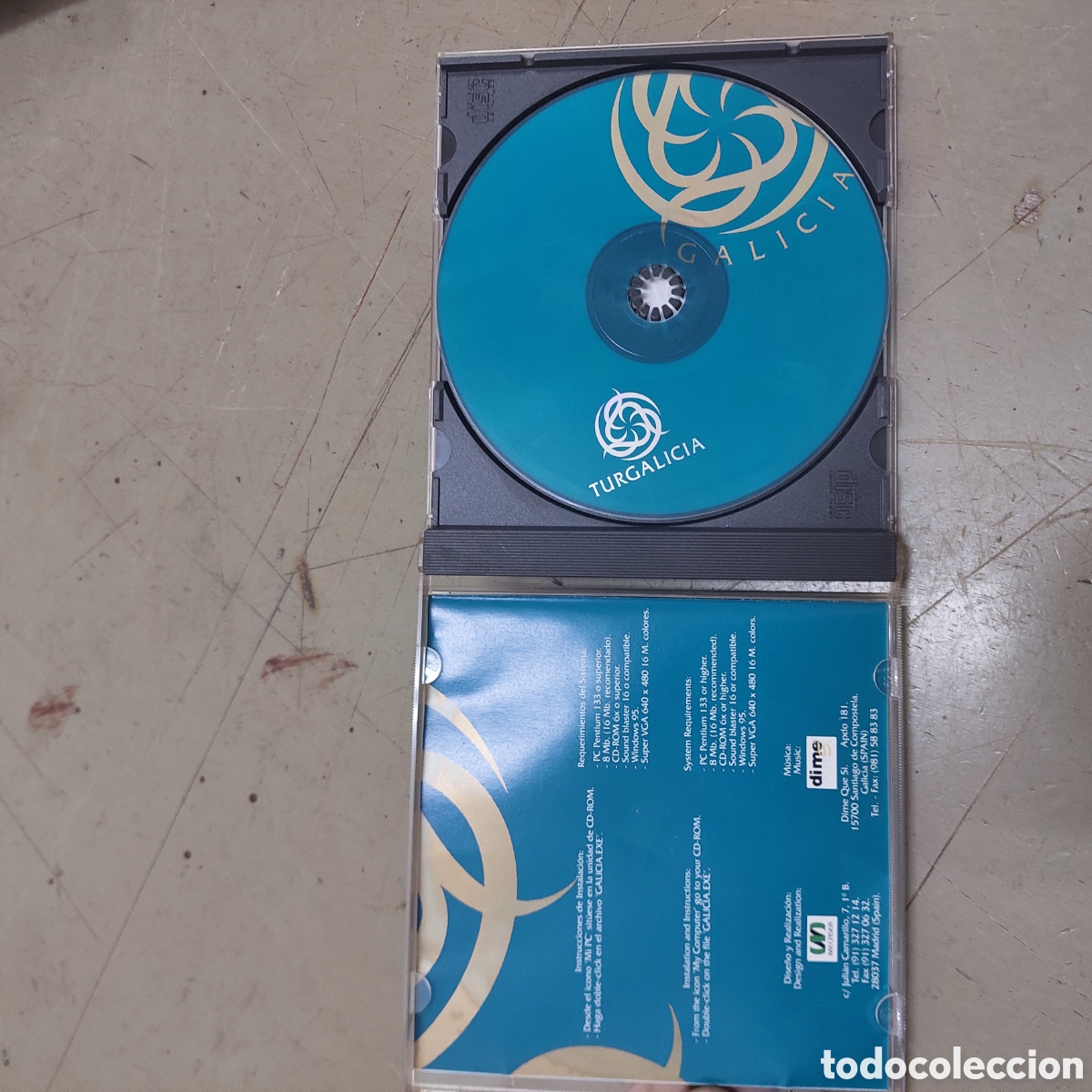 Coleccionismo: CD-Rom TurGalicia. P&oacute;rtico. - Foto 4