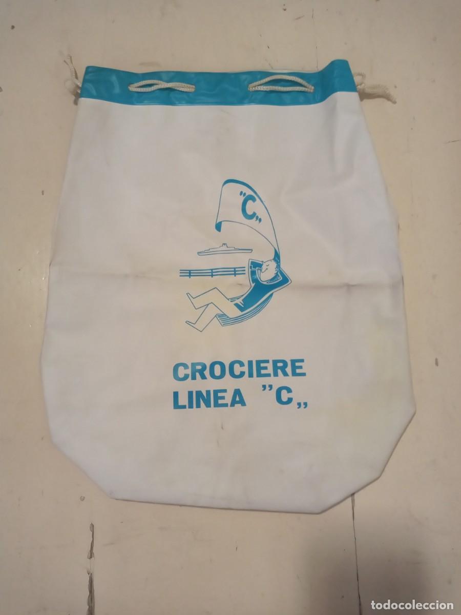 Coleccionismo: BOLSO PETATE VINTAGE COSTA CRUCEROS A&Ntilde;OS 80