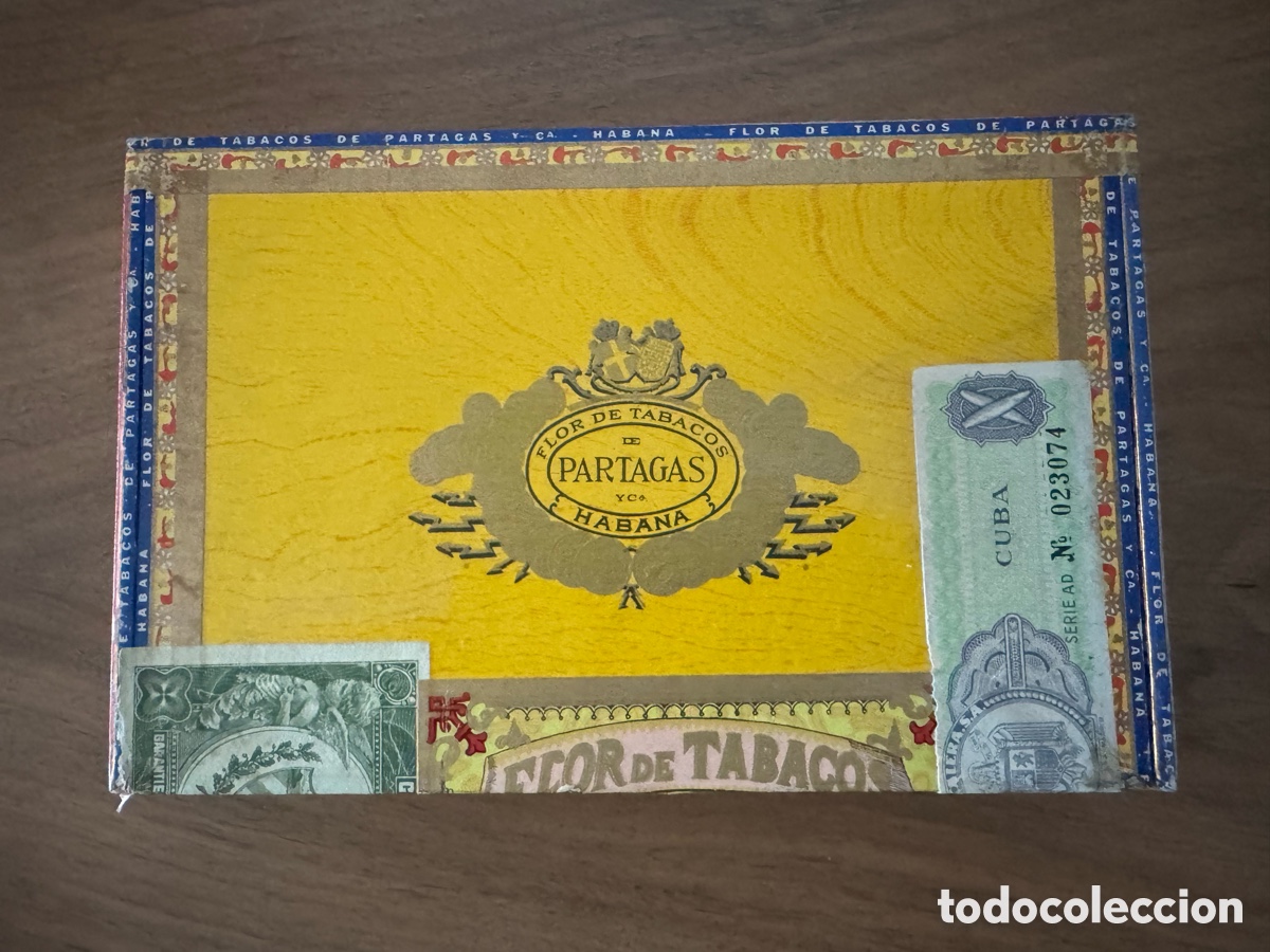 Coleccionismo: PARTAGAS 25 HABANEROS - FLOR DE TABACOS DE PARTAGAS Y CA HABANA - CUBA 60s - PRECINTADA