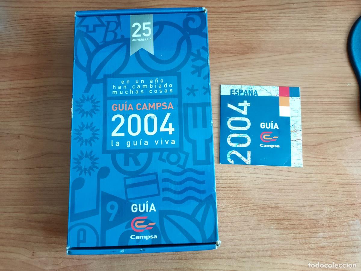 Coleccionismo: Gu&iacute;a Campsa 2004 25 Aniversario COMPLETA + CD-ROM + estuche